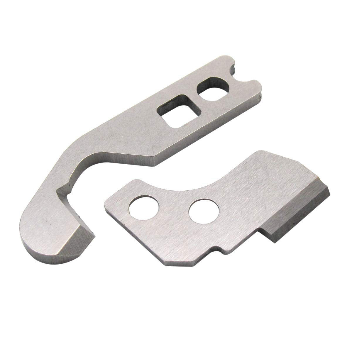 CKPSMS Brand -1 Set#788127007+788013009 Upper and Lower Knife Compatible with Janome 8002DX 9102D 9200D 9300DX DM234 204D Elna 664 Kenmore 385.16622