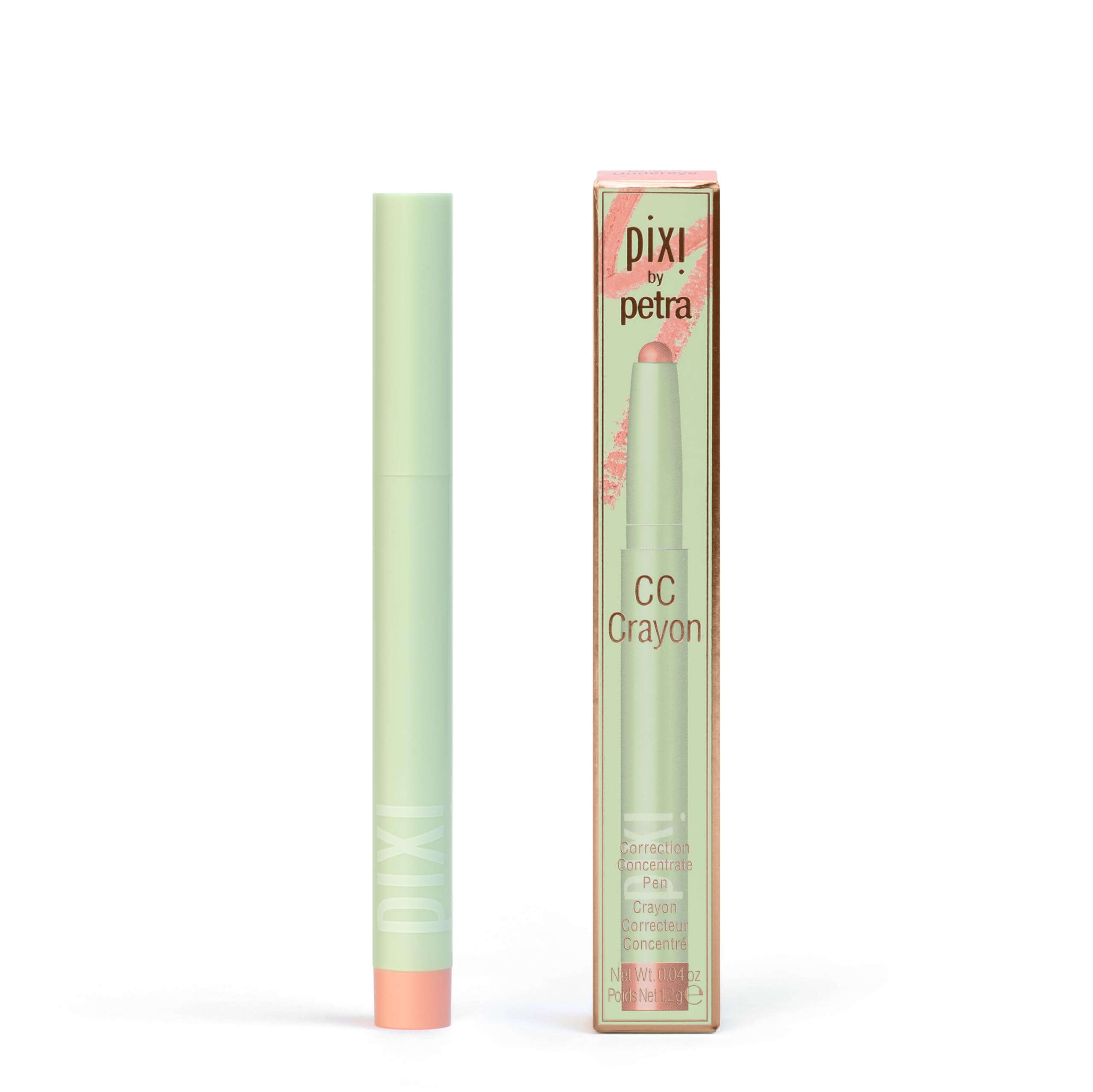 Pixi Beauty Cc Crayon Bright Undereye, Concentrated Colour Correcting Pencil Concealer, Neutralize Under-Eye Darkness, For Fair To Tan Skin Tones 1.2G