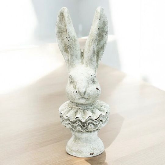 37CM CEMENT RABBIT
