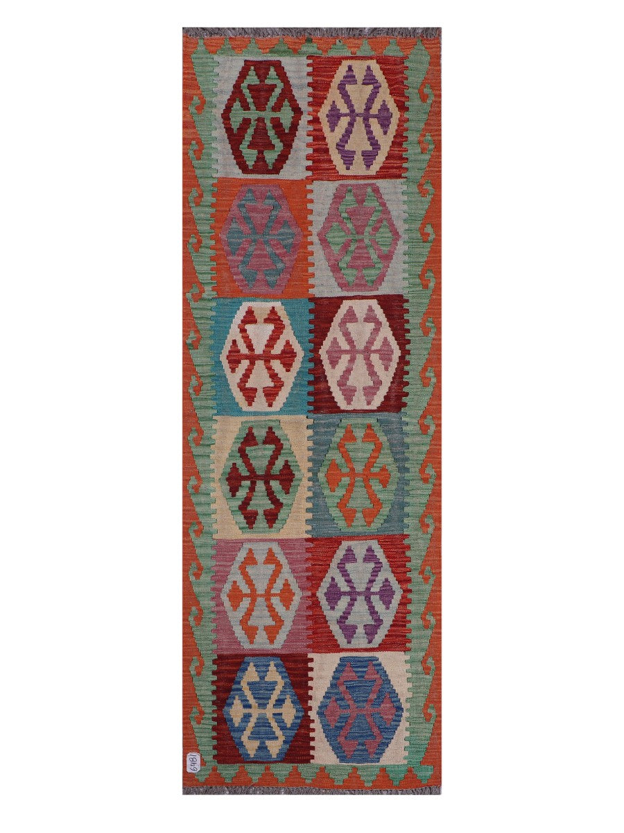 Maimana Kilim Runner - 233 x 79 cm