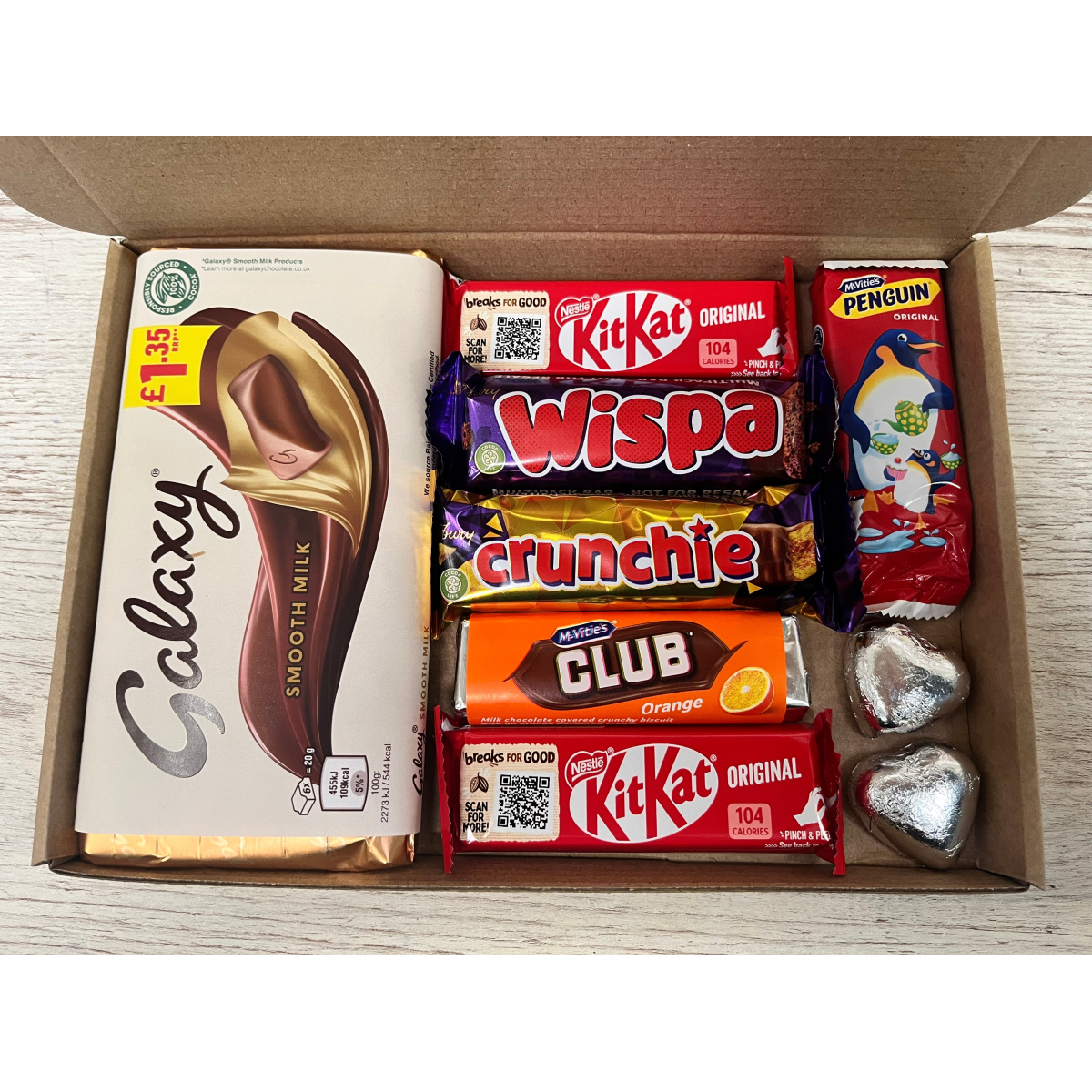 Fun Fathers Day Novelty Chocolate Wrapper Gift Box - Papa
