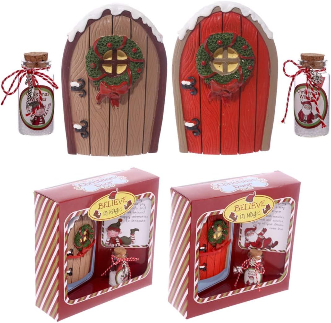 Christmas Elf Door believe in magix one supplied at random