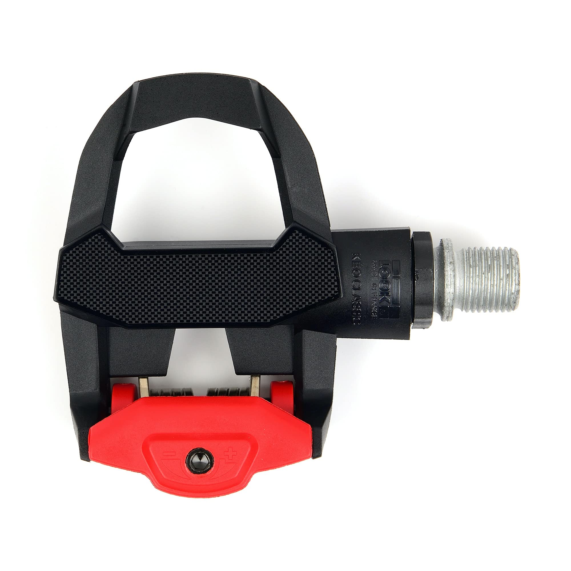 LOOK Cycle - KEO Classic 3 Bike Pedals - Clipless Pedals, 400 mm? Platform Area - Easily Adjustable Tension - Composite Body Material - Chromoly