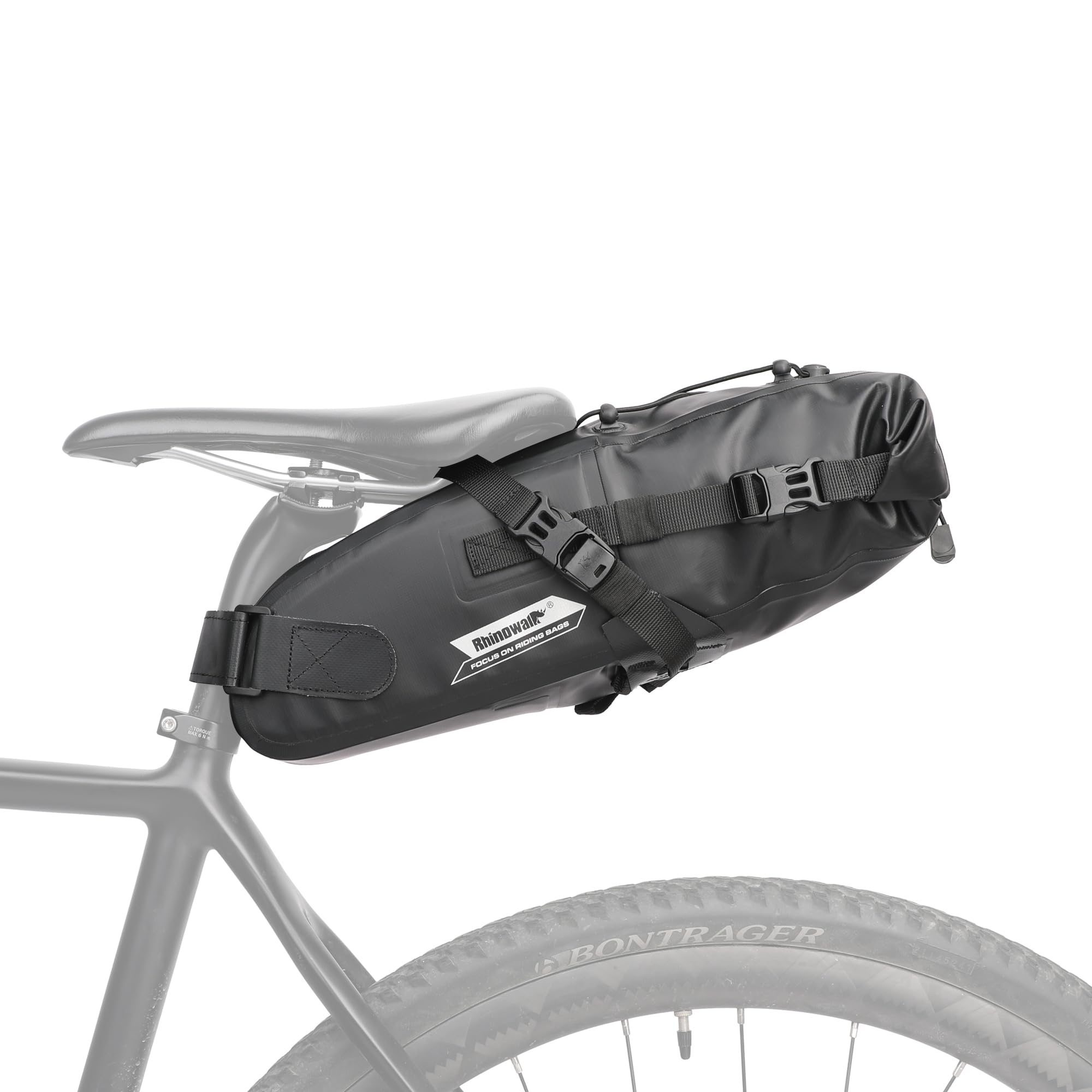 Rhinowalk Bike Saddle Bag Waterproof Bicycle Bag Cycling Seat Bag Mountain Road Portable Storage Bag, 5L