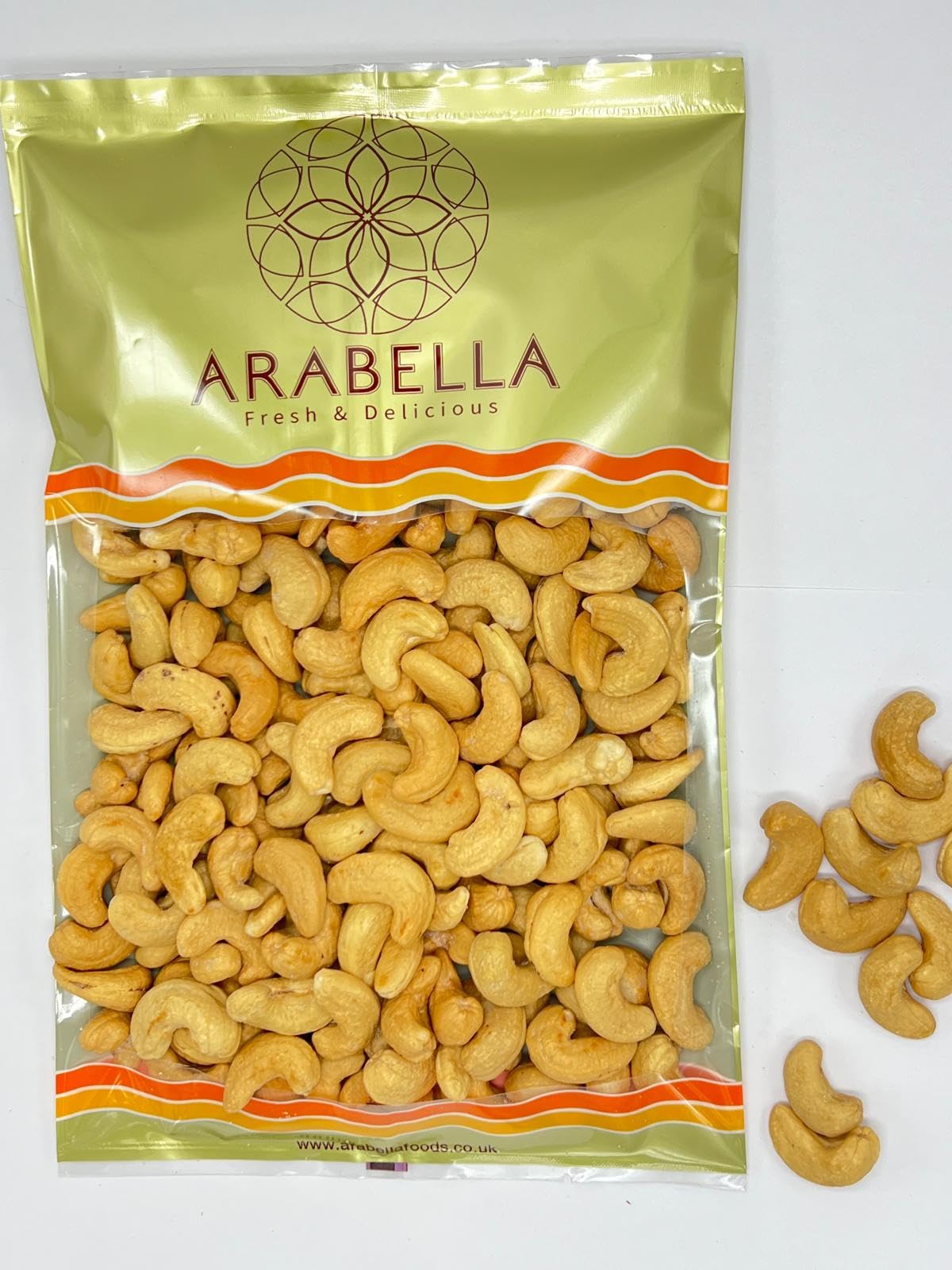 Cashew Nuts Roasted - Jumbo - 900G Dry roasted and Salted Cashews Fresh New Crop