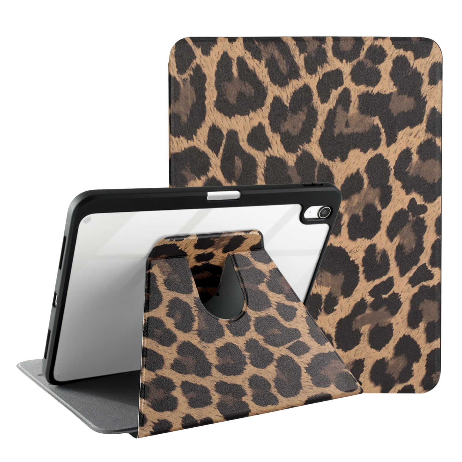 Fycyko 360 Rotating Case for iPad (A16) 11th/10th Generation with Pencil Holder 2025/2022 11/10.9 inch, Shockproof Protective Cover for iPad 11/10