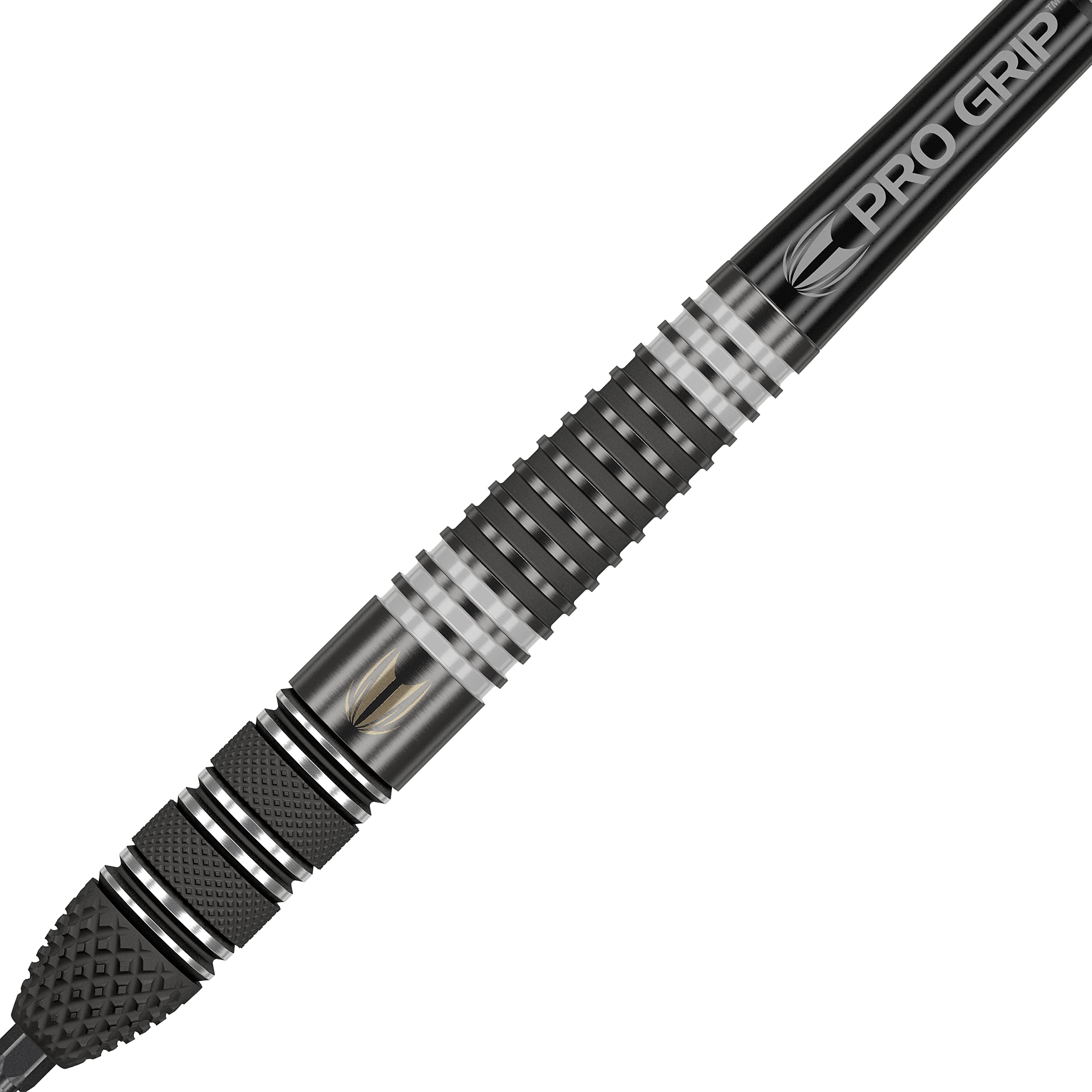 Target Darts Unisex Rvb 95 X Echo 95% Tungsten Swiss Point Set Steel Tip Darts, Black and Grey, 25G UK