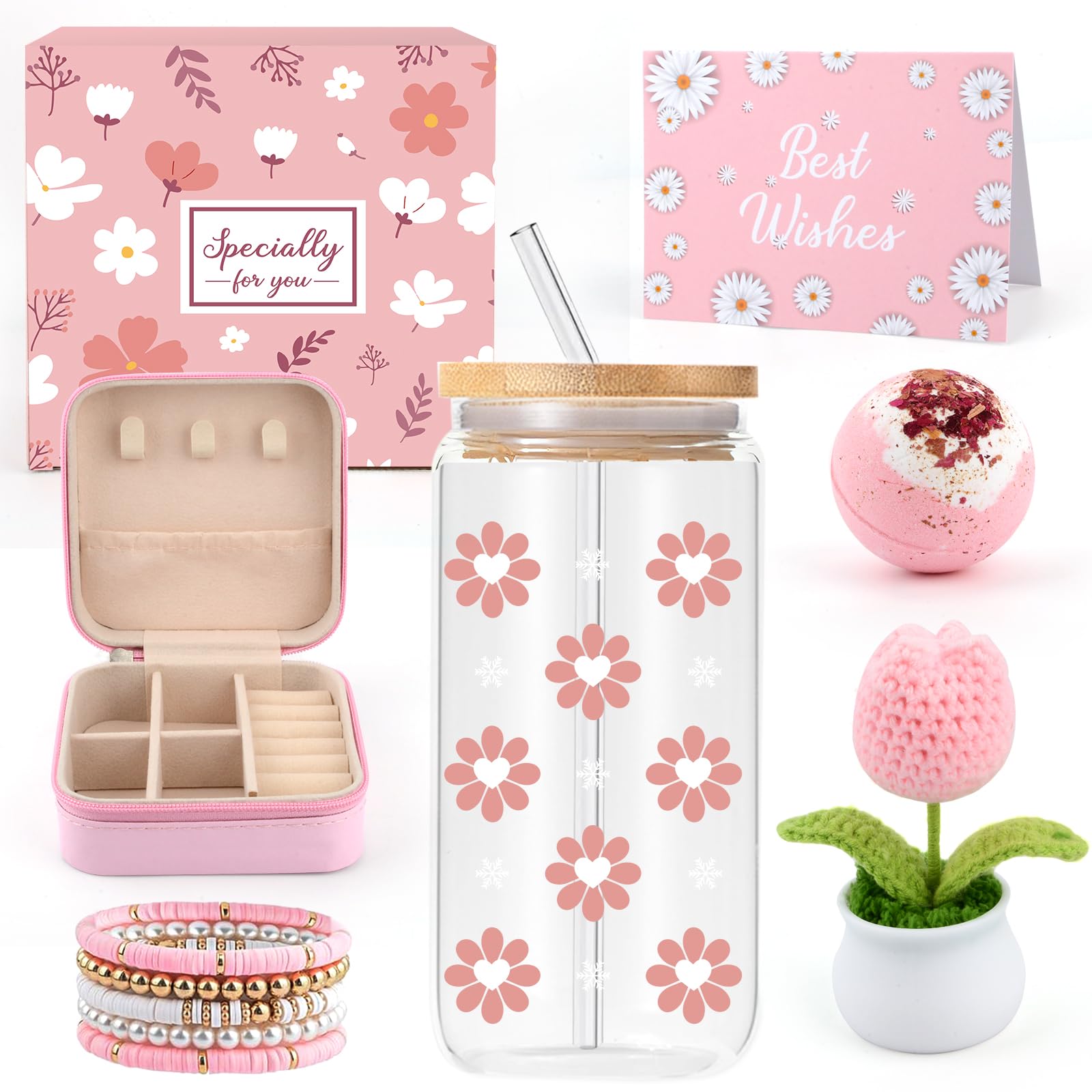 Gifts for Girls Teenage 8 9 10 11 12 13 14 15 Year Old, Valentines Birthday Gifts for Girls Women Age 8-16 Daughter Sister Friend Niece, Glass Cup