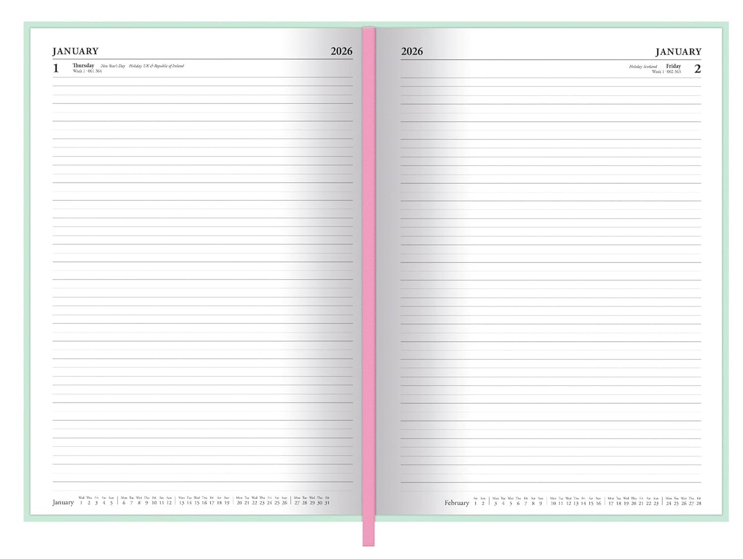 Pyramid - Lilo & Stitch 2026 - Book Calendar A5 (15 x 21 cm) with Weekly Disney Motifs by Lilo & Stitch, Planner for School, University, Work & Fans of the Hawaiian Adventure Calendar