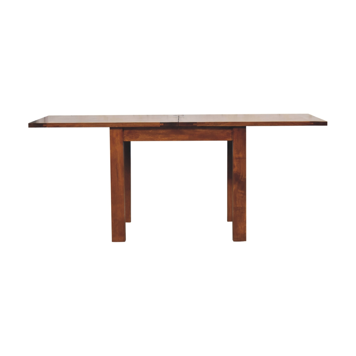 Artisan Furniture Solid Mango Wood Chestnut Butterfly Dining Table