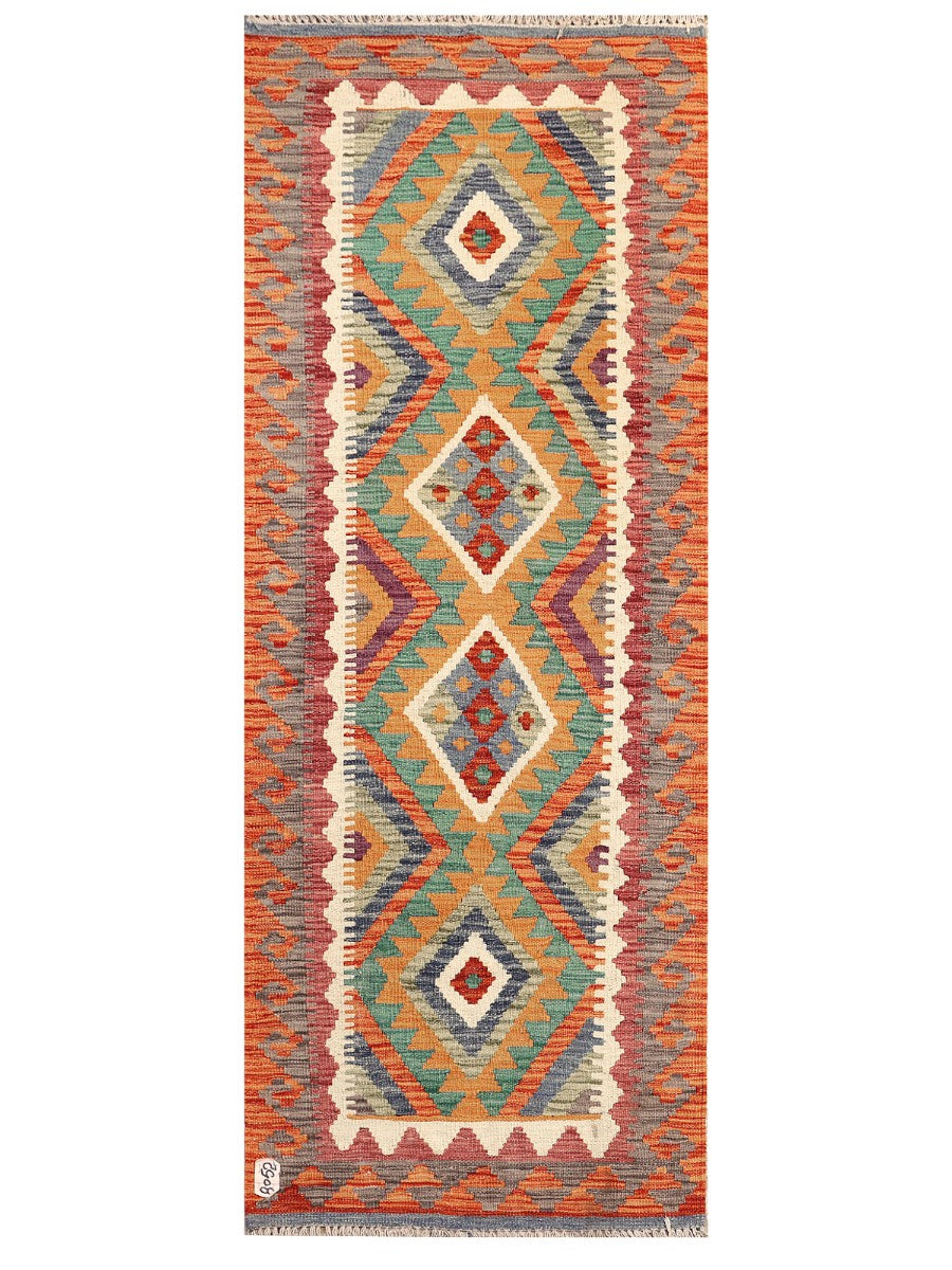 Maimana Kilim - 193 x 76 cm