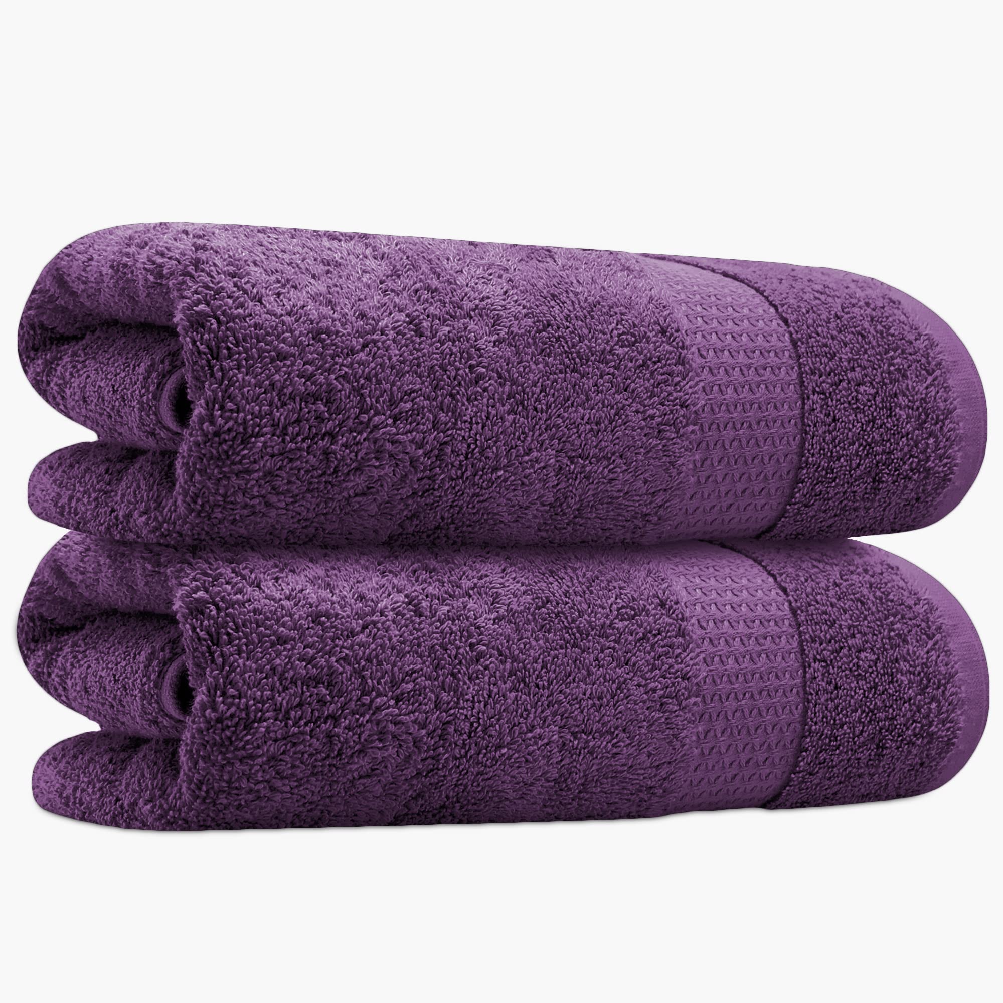 Towelogy? 2 Piece Hand Towel Set - Hand Towels for Bathroom 100% Cotton Multipurpose Washcloths Ideal for Everyday Use Fade Resistant 50 x 85cm |