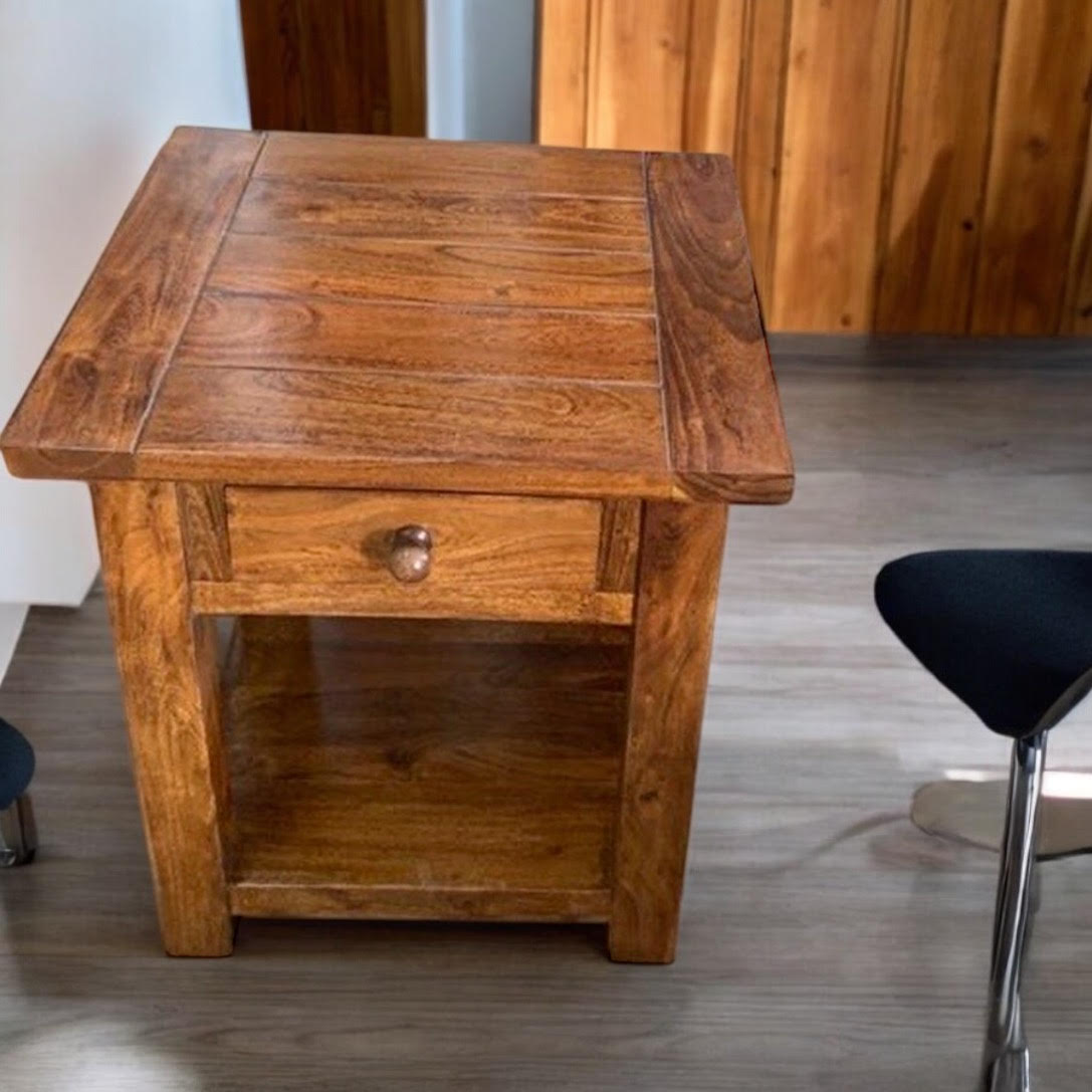 55CM WOODEN TABLE