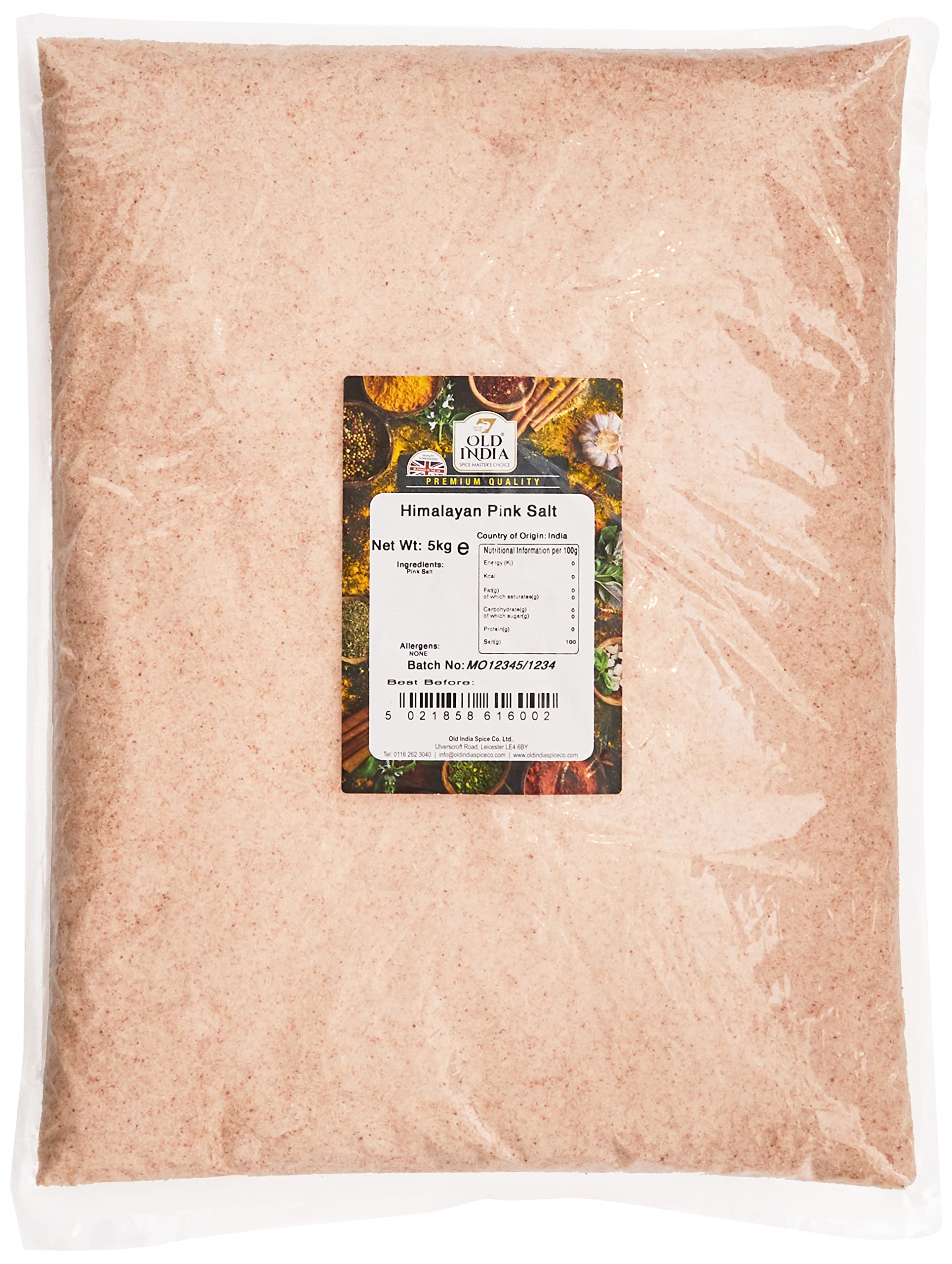 Old India Himalayan Pink Salt 5kg