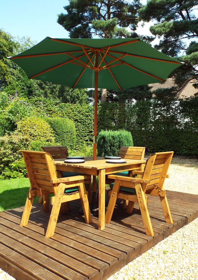 Four Seater Square Table Set