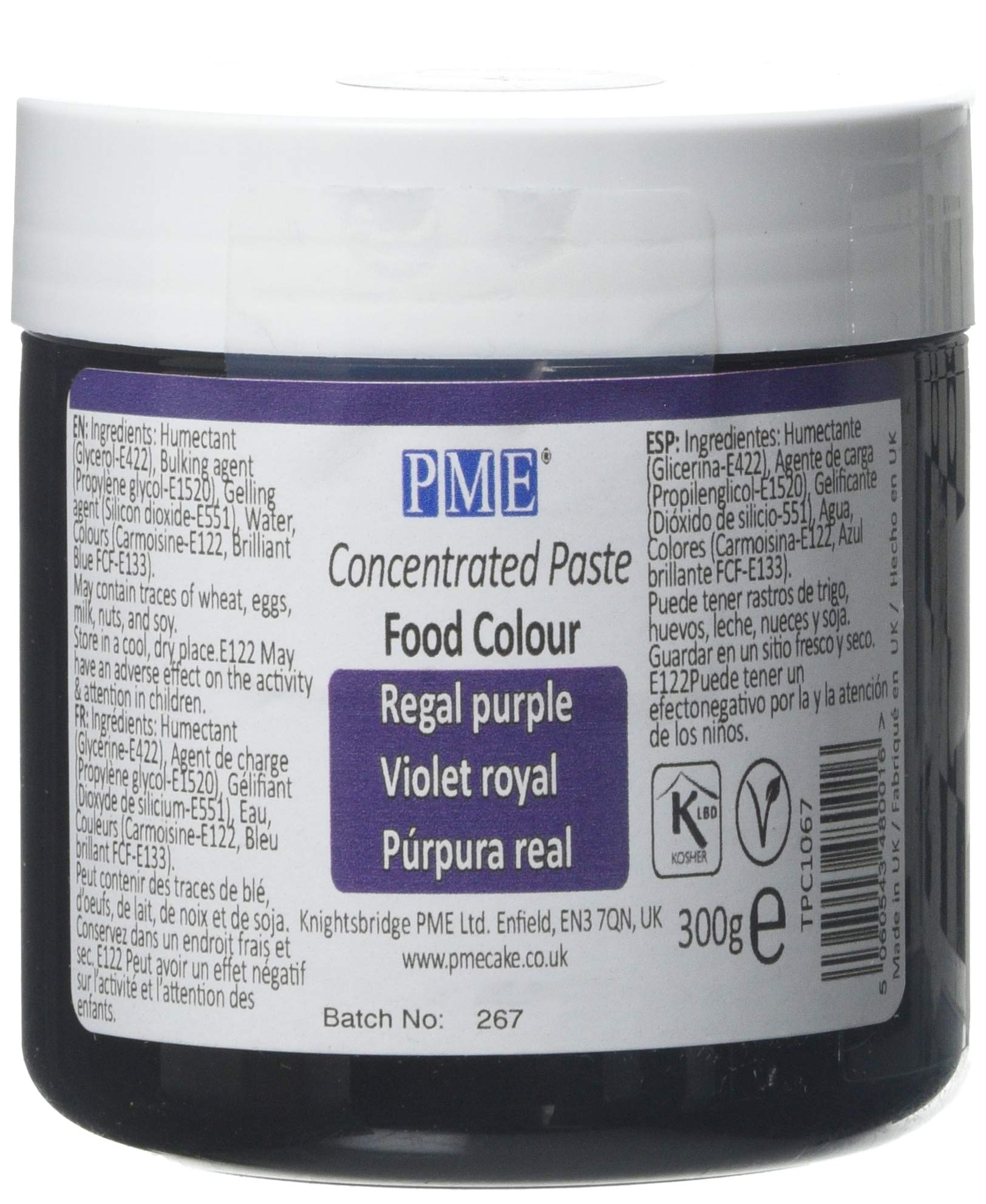 PME Paste Food Colour - Regal Purple (300g)