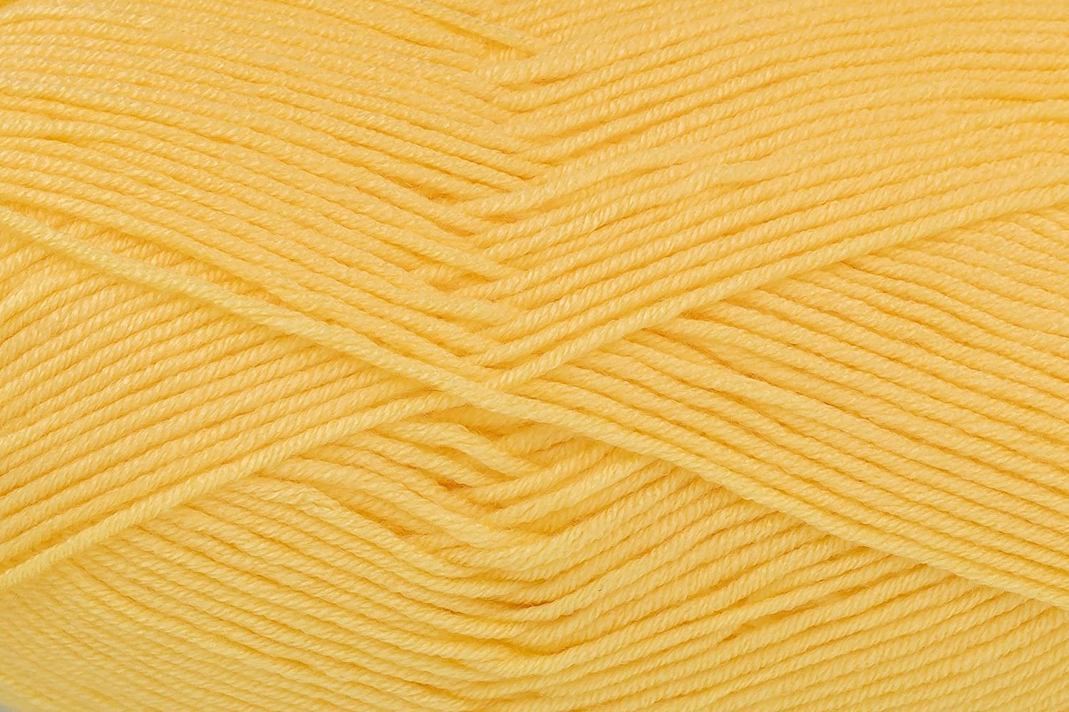 King Cole Knitting Yarn 100g Ball Crochet, Cherished DK - Sunshine (3540)