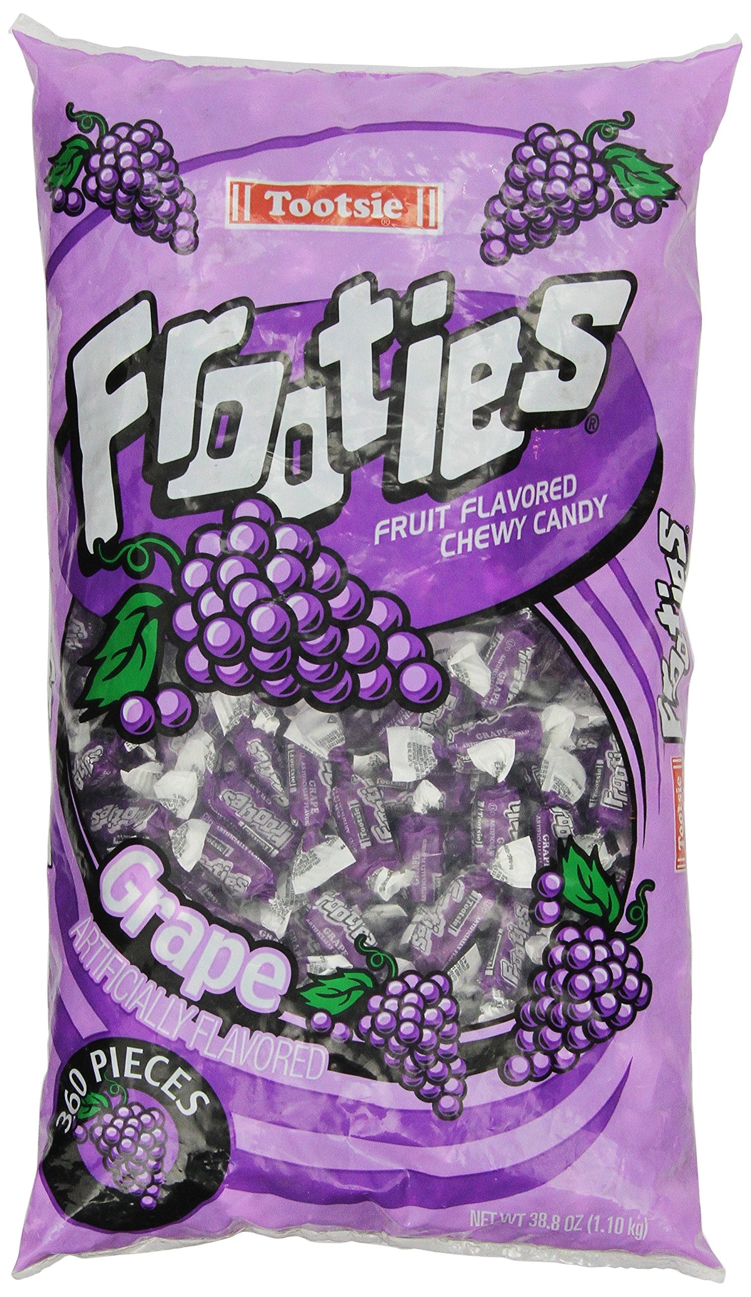 Tootsie Rolls Frooties Grape Candy (360 Count), 38.8oz