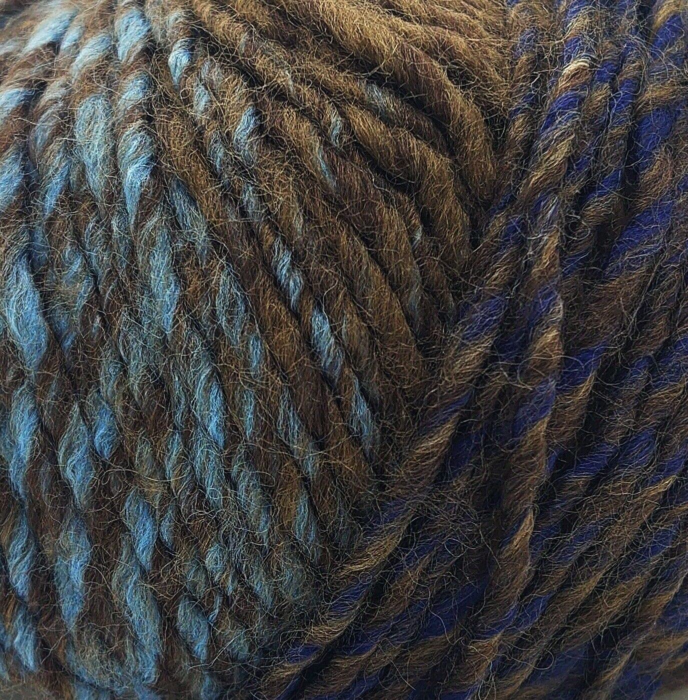 King Cole Autumn Chunky Acrylic Wool Yarn Wool 100g (5256 Chestnut)