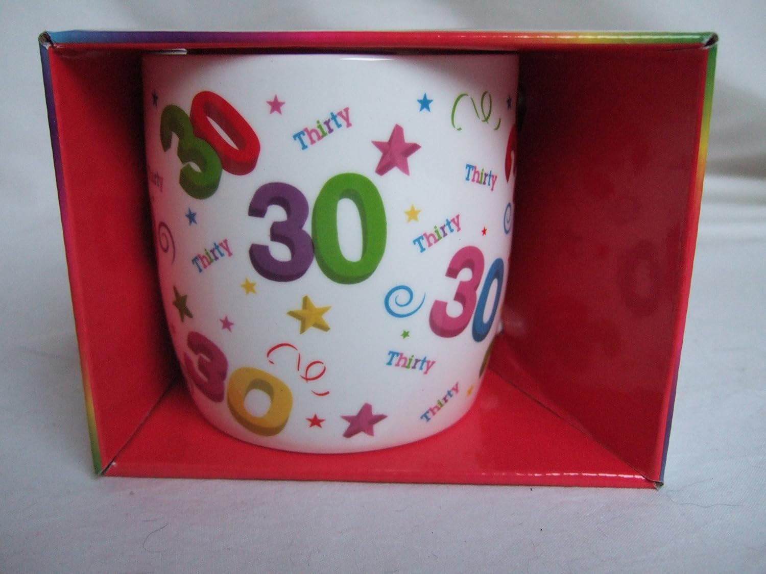 30th Birthday Ceramic Mug in presentation box