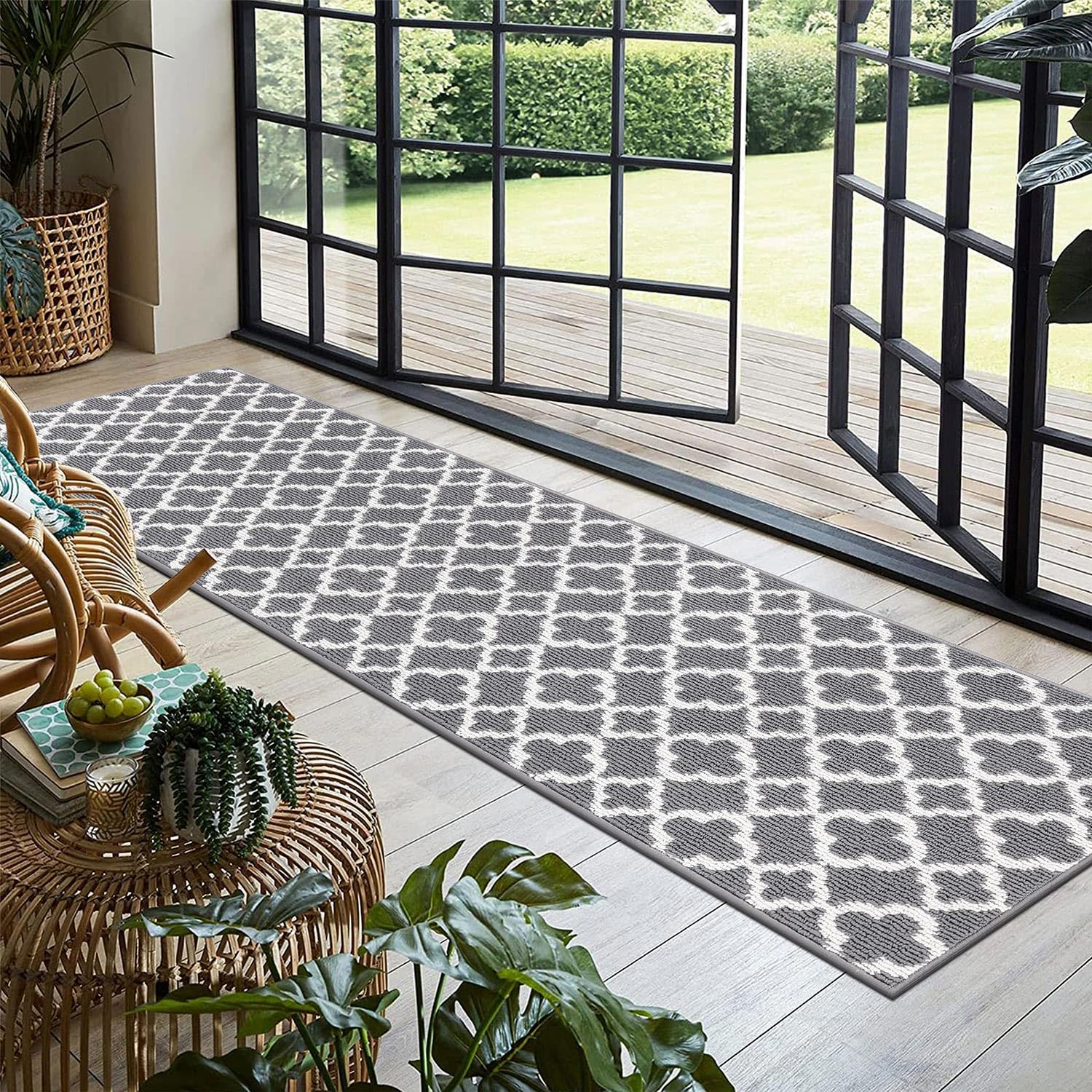 SHACOS Extra Long Hallway Runner Rug 60x300 cm Hall Runners Non Slip Washable Carpet Runner for Hallway Hall Runner Rug Long Runner Rug for Kitchen