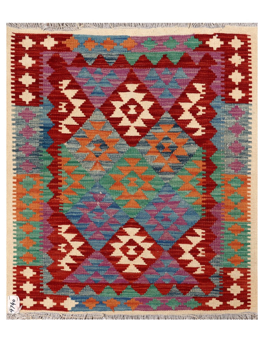 Maimana Kilim - 93 x 79 cm