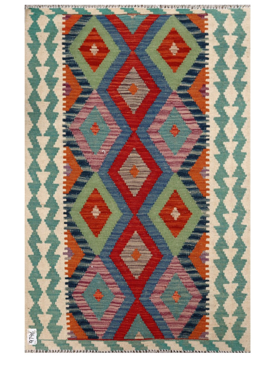 Maimana Kilim - 134 x 87 cm