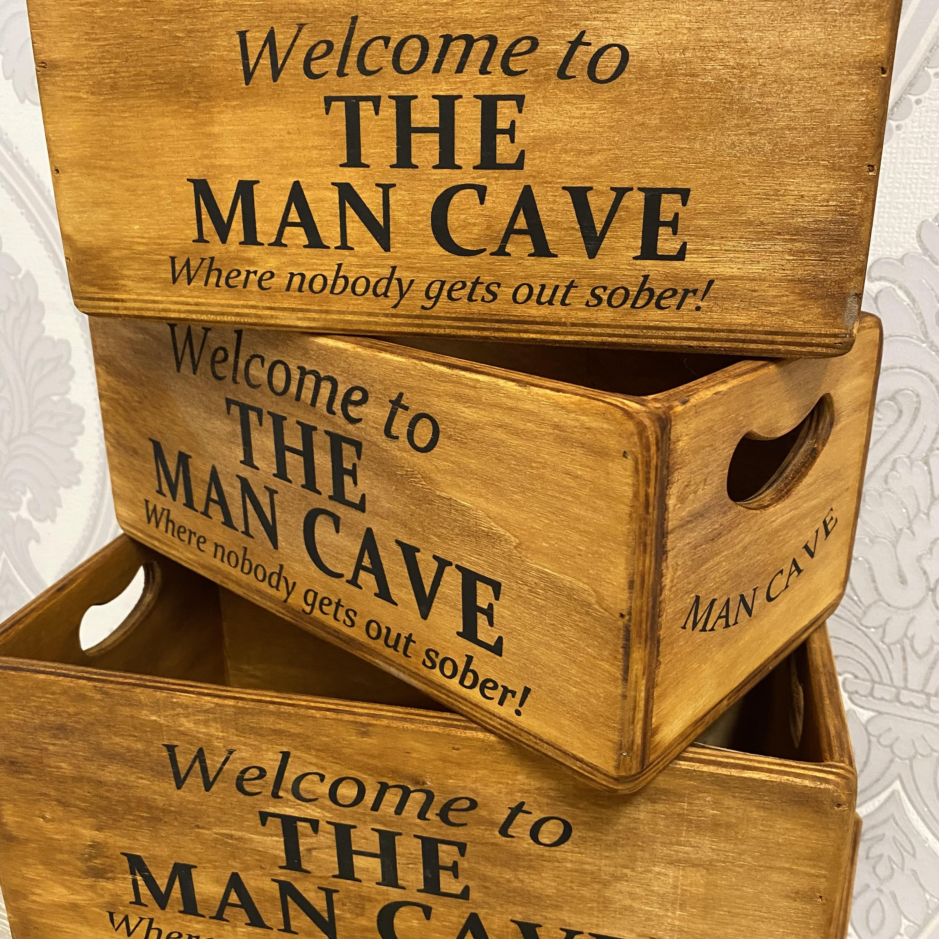 SET 5 WAXED BOXES