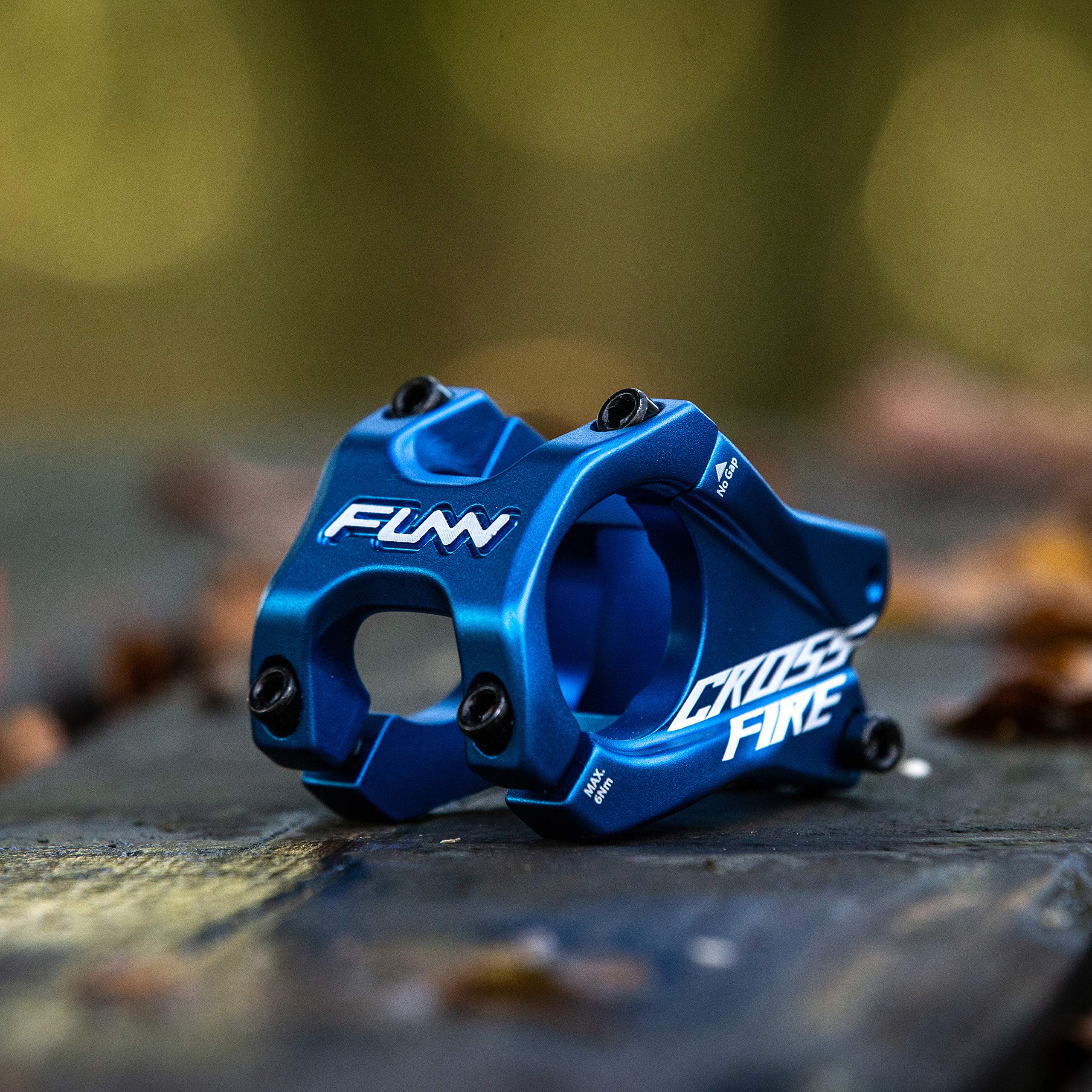 Funn Crossfire Mountain Bike Stem with 31.8mm Bar Clamp - Durable and Lightweight Alloy Bike Stem for Mountain Bike and BMX Bike, Length 50mm stem