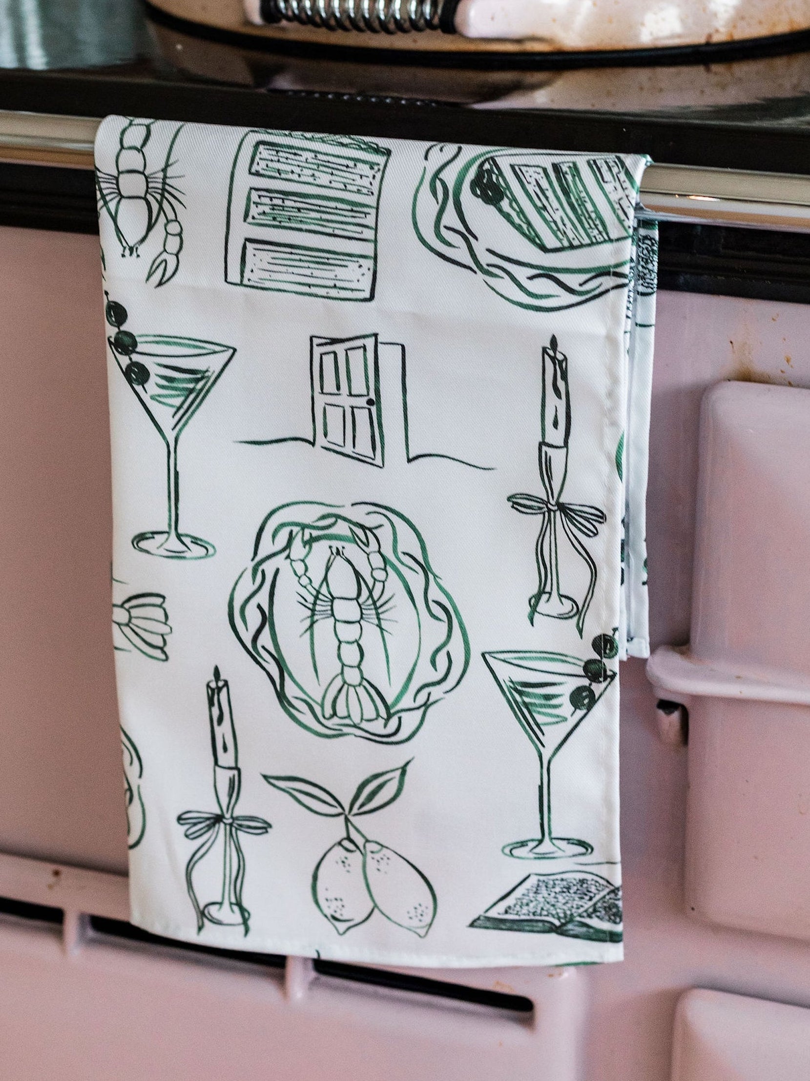 Just A Girl Tea Towel