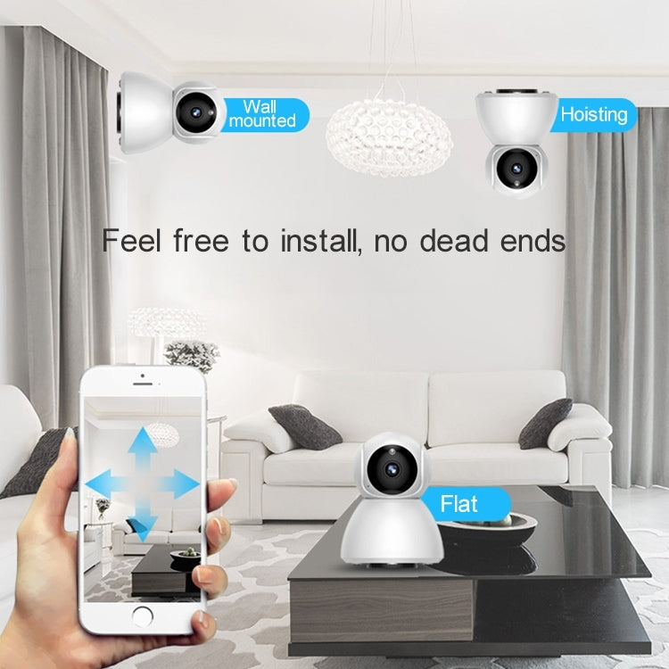 720P HD 1.0 MP Wireless IP Camera, Support Infrared / Motion Detection / APP Control, UK Plug