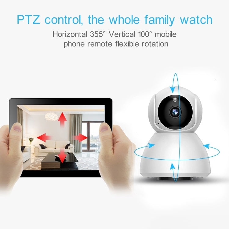 720P HD 1.0 MP Wireless IP Camera, Support Infrared / Motion Detection / APP Control, UK Plug