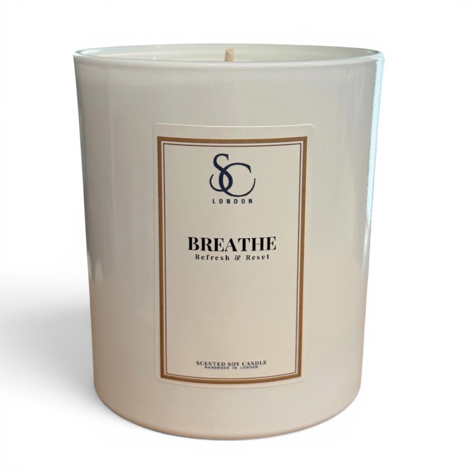 Breathe – Luxury 30cl Soy Therapy Candle for Refresh & Reset