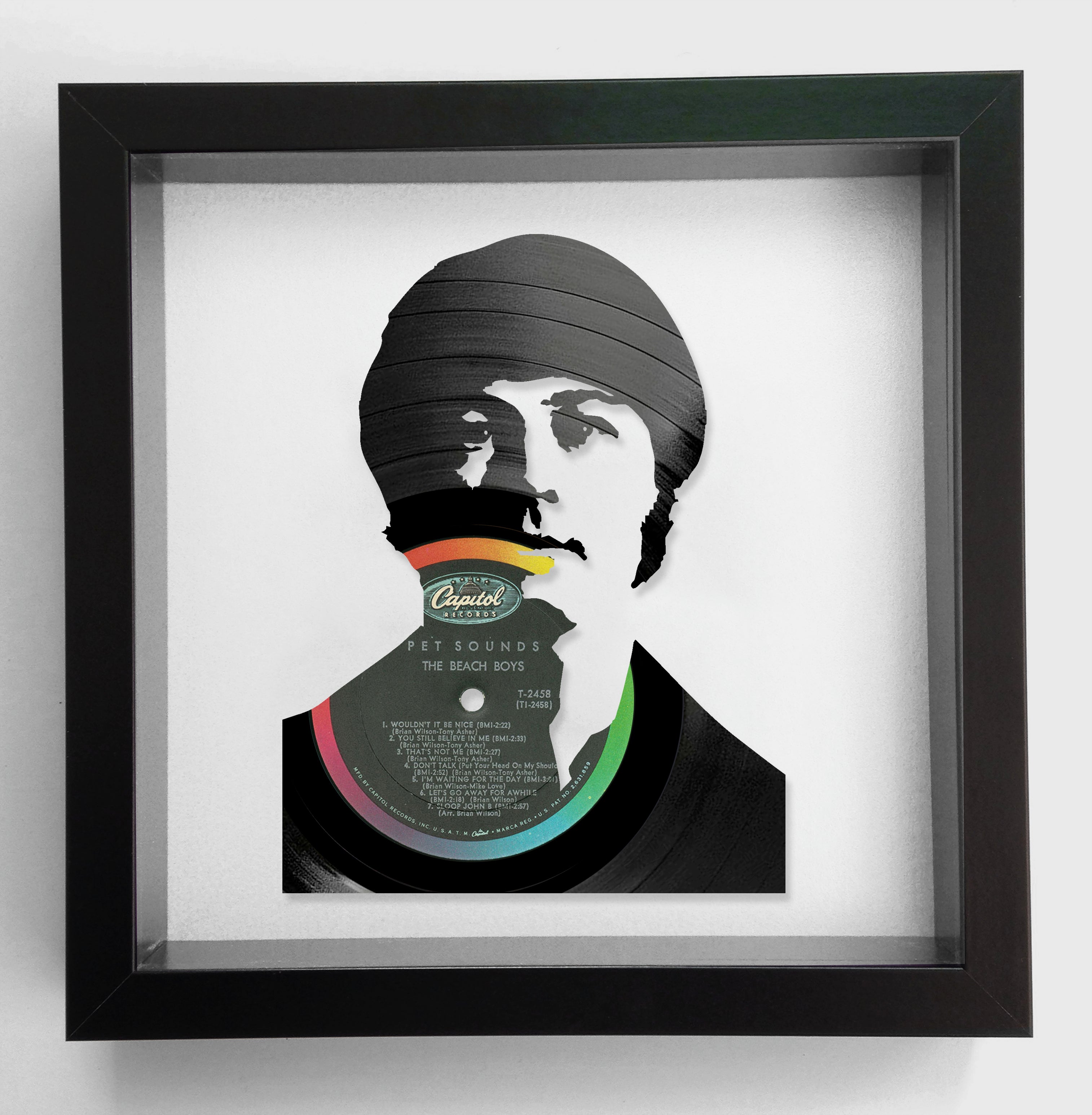 Brian Wilson of The Beach Boys - Pet Sounds Original LP Vinyl Record Art 1966