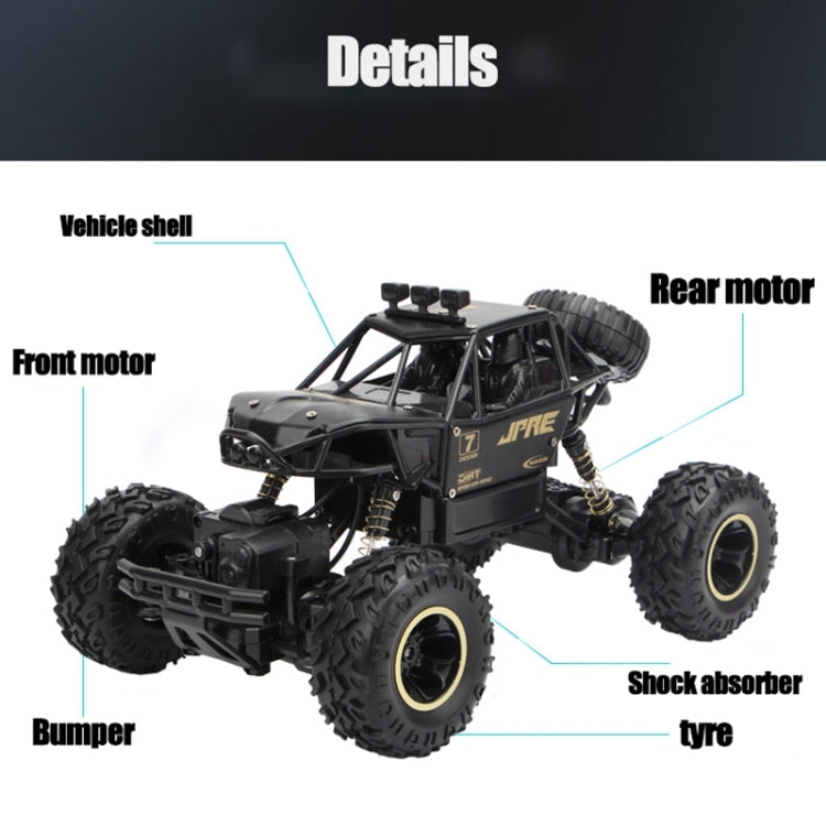 2.4GHz 4WD Double Motors Off-Road Climbing Car Remote Control Vehicle, Model:9268, 9268 (Silver), 9268 (Black)
