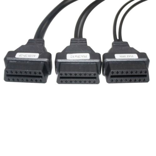 8 PCS Car Diagnostic Cable and Connector OBD2 Cable, 8 in 1 Car OBD2 Cable