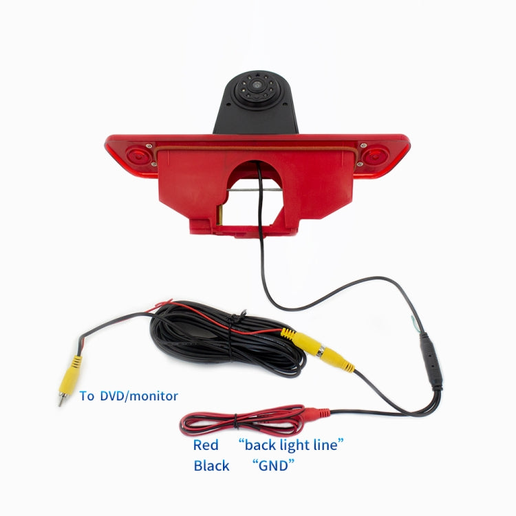 PZ465 Car Waterproof Brake Light View Camera for Citroen / Peugeot / Toyota, PZ465
