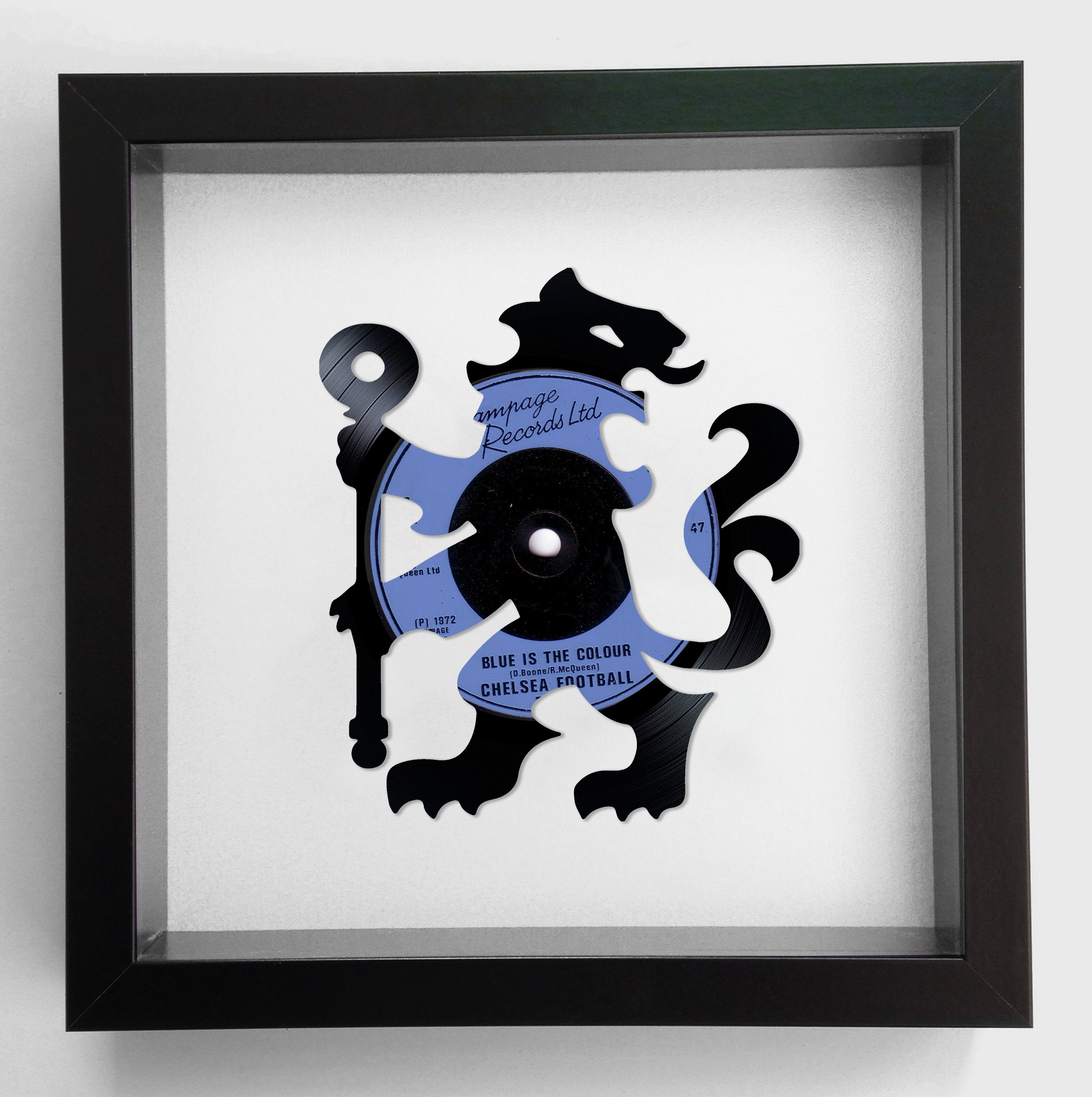 Chelsea club badge - Liquidator by Harry J Allstars Trojan Vinyl Record Art