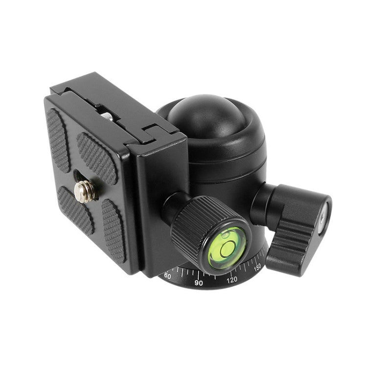 BEIXIN QB-30 360 Degree Rotation Panorama Metal Ball Head with Quick Release Plate, QB-30