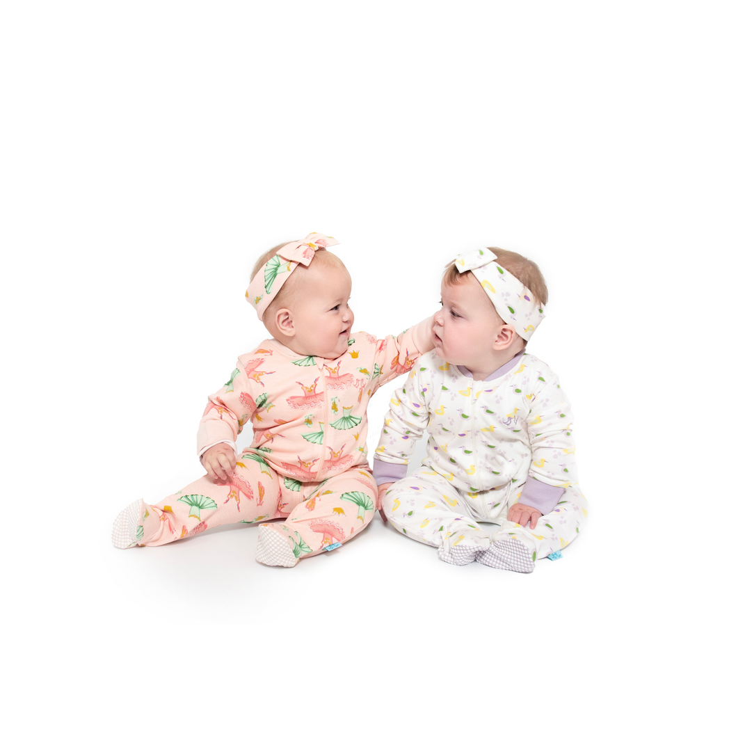 Baby grow - ballet print