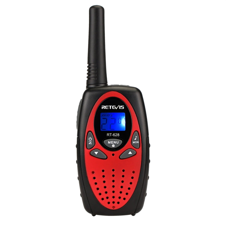 1 Pair RETEVIS RT628 0.5W EU Frequency 446MHz 8CHS Handheld Children Walkie Talkie, RT628(Red), RT628(Black), RT628(White)