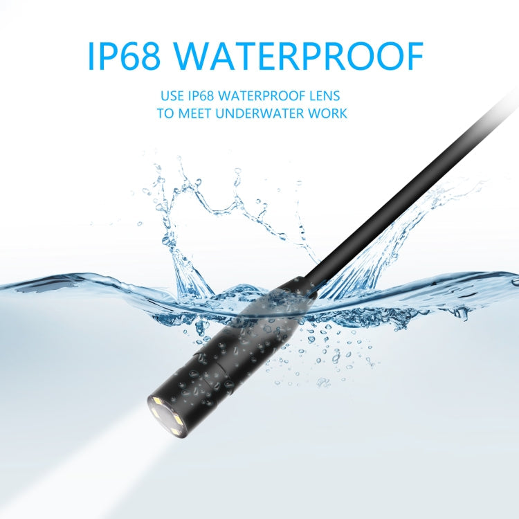 P90 14mm 4.5 inch HD 500W Autofocus Camera Endoscope Portable Waterproof Industrial Pipe Endoscope,, Hard Cable Length: 2m, Hard Cable Length: 5m, Hard Cable Length: 10m
