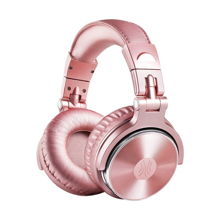 OneOdio Pro-10 Head-mounted Noise Reduction Wired Headphone with Microphone, Black Red, Grey Blue, Blue, Rose Gold