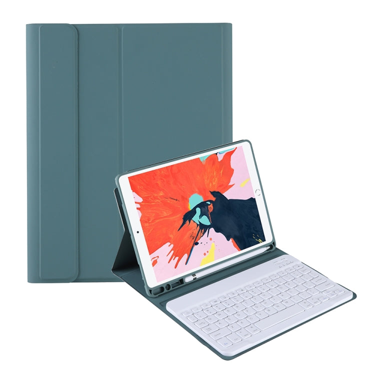 T098B Candy Color Skin Feel Texture Bluetooth Keyboard Leather Case with Pen Holder, T098B, for iPad Air 11 2024 / 2025 / Air 4 10.9 2020 / Air 5 10.9 2022