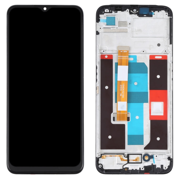 LCD Screen and Digitizer Full Assembly with Frame, For Realme C35 RMX3511, For Realme C31 RMX3501, For TCL 30E / 30 SE, For OPPO A57 5G