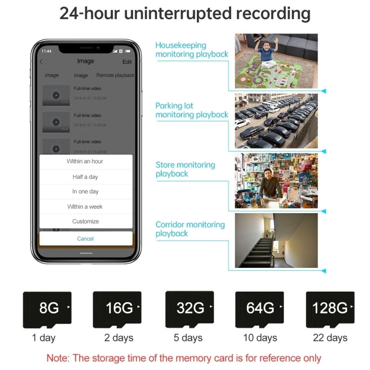 QX81 Humanoid Recognition AI Alarm WIFI Spherical Dual 2MP IP Camera, Plug:EU Plug