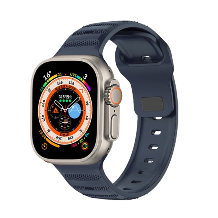 Dot Texture Fluororubber Watch Band, For Apple Watch Ultra 49mm, For Apple Watch SE 2023 44mm, For Apple Watch SE 2023 40mm, For Apple Watch 8 41mm