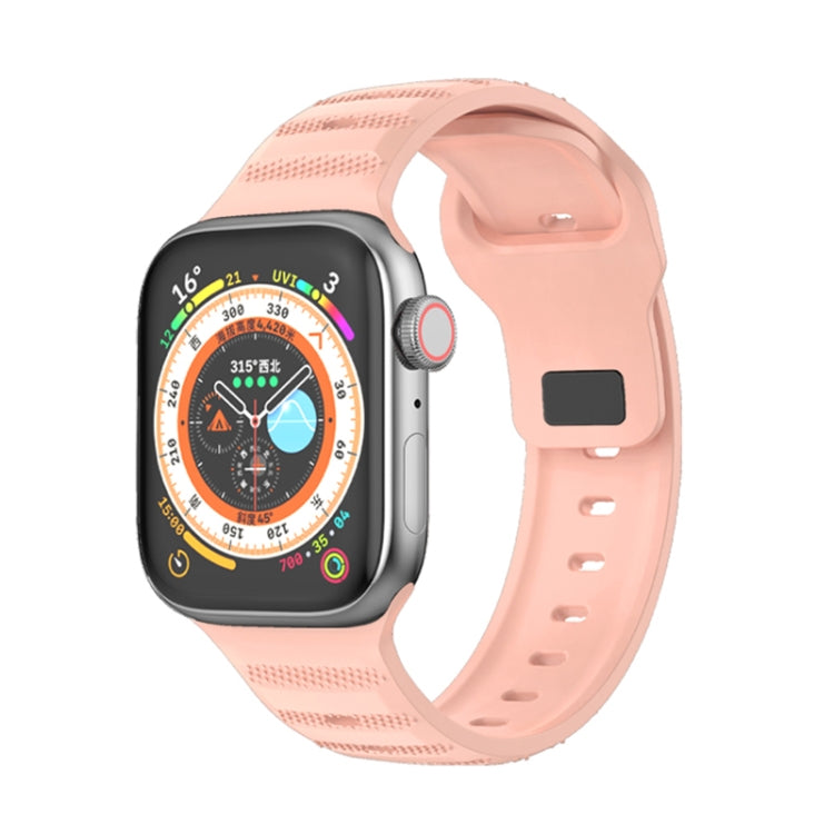 Dot Texture Fluororubber Watch Band, For Apple Watch Ultra 49mm, For Apple Watch SE 2023 44mm, For Apple Watch SE 2023 40mm, For Apple Watch 8 41mm