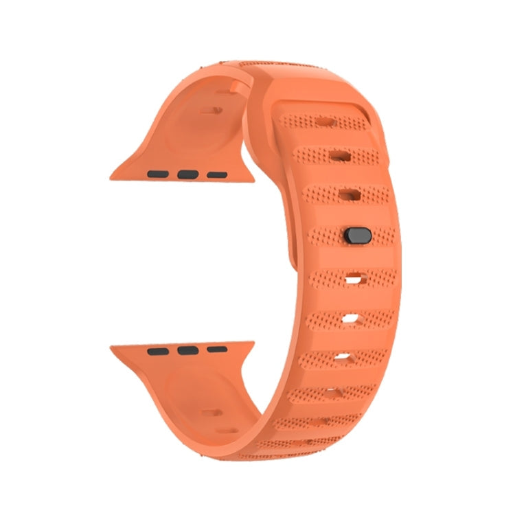 Dot Texture Fluororubber Watch Band, For Apple Watch Ultra 2 49mm, For Apple Watch 8 45mm, For Apple Watch SE 2022 40mm, For Apple Watch 9 45mm