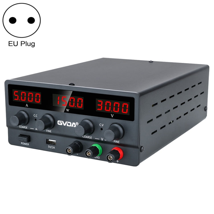 GVDA SPS-H605 60V-5A Adjustable Voltage Regulator, SPS-H605 EU Plug, SPS-H605